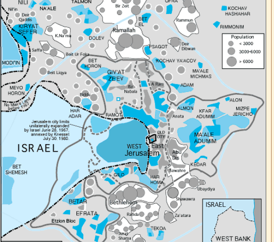 القدس الكبرى الإسرائيلية: مساحات أكثر للضم وفلسطينيون أقل!